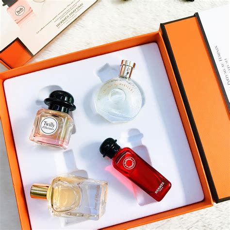 hermes parfums four deluxe replicas|hermes replica coffret mini set.